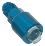Russell Performance -6 AN male to 5/16in SAE quick-disconnect female (Blue Single) thumbnail 3