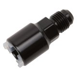 Russell Performance -6 AN male to 5/16in SAE quick-disconnect female (Black Single) thumbnail 3