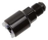 Russell Performance -6 AN male to 5/16in SAE quick-disconnect female (Black Single) thumbnail 4