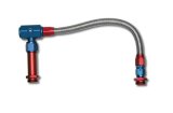 Russell Performance -6 AN to 3/8in Female NPT ProFlex Holley 4150 Dual Inlet Carb Kit (Red/Blue) thumbnail 1