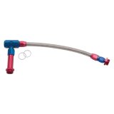 Russell Performance -6 AN to 3/8in Female NPT ProFlex Holley 4150 Dual Inlet Carb Kit (Red/Blue) thumbnail 2
