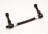 Russell Performance -8 AN to -8 AN ProClassic Holley 4150 Dual Inlet Carb Kit (Black/Silver) thumbnail 7