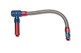 Russell Performance -6 AN to 3/8in Female NPT ProFlex Demon Carb Dual Inlet Carb Kit (Red/Blue) thumbnail 6