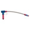 Russell Performance -6 AN to 3/8in Female NPT ProFlex Demon Carb Dual Inlet Carb Kit (Red/Blue) thumbnail 7