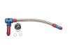 Russell Performance -6 AN to 3/8in Female NPT ProFlex Demon Carb Dual Inlet Carb Kit (Red/Blue) thumbnail 7