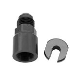 Russell Performance -6 AN male to 1/4in SAE Quick-Disconnect Female (Black Single) thumbnail 6