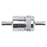 Russell Performance Chrome Street Fuel Filter (3in Length 1-1/8in diameter 5/16in inlet/outlet) thumbnail 4