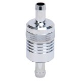 Russell Performance Chrome Street Fuel Filter (3in Length 1-1/8in diameter 3/8in inlet/outlet) thumbnail 5