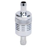 Russell Performance Chrome Street Fuel Filter (3in Length 1-1/8in diameter 3/8in inlet/outlet) thumbnail 6