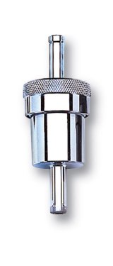 Russell Performance Chrome Street Fuel Filter (3in Length 1-1/8in diameter 3/8in inlet/outlet) thumbnail 7