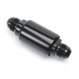 Russell Performance Black Anodized (3-1/4in Length 1-1/4in dia. -8 male inlet/outlet) thumbnail 1
