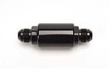 Russell Performance Black Anodized (3-1/4in Length 1-1/4in dia. -8 male inlet/outlet) thumbnail 2