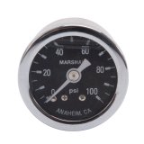 Russell Performance 100 psi fuel pressure gauge (Liquid-filled) thumbnail 4