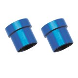 Russell Performance -6 AN Tube Sleeve 3/8in dia. (Blue) (2 pcs.) thumbnail 4