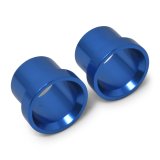 Russell Performance -6 AN Tube Sleeve 3/8in dia. (Blue) (2 pcs.) thumbnail 7