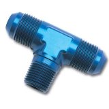 Russell Performance -8 AN to 3/8in NPT Flare to Pipe Tee Fitting thumbnail 2