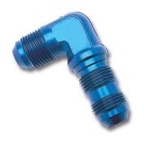 Russell Performance -3 AN 90 Degree Flare Bulkhead (Blue) thumbnail 2