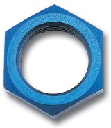 Russell Performance -8 AN Bulkhead Nuts 3/4in -16 Thread Size (Blue) thumbnail 2