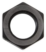 Russell Performance -8 AN Bulkhead Nuts 3/4in -16 Thread Size (Black) thumbnail 3