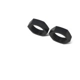 Russell Performance -8 AN Bulkhead Nuts 3/4in -16 Thread Size (Black) thumbnail 5
