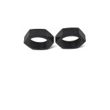 Russell Performance -8 AN Bulkhead Nuts 3/4in -16 Thread Size (Black) thumbnail 6