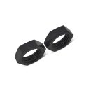 Russell Performance -8 AN Bulkhead Nuts 3/4in -16 Thread Size (Black) thumbnail 7