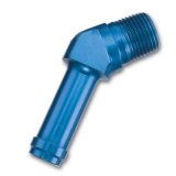 Russell Performance -10 AN 45 Degree 1/2in Pipe to 5/8in Tube Adapter thumbnail 2