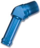 Russell Performance -10 AN 45 Degree 1/2in Pipe to 5/8in Tube Adapter thumbnail 6