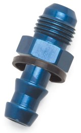 Russell Performance -10 AN Male to 5/8in Barb (Blue) thumbnail 3