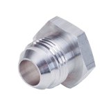 Russell Performance -12 Male AN Aluminum Weld Bung 1-1/16in -12 SAE thumbnail 7