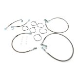 Russell Performance 05-06 Ford F-250/350 Super Duty 4WD with 6in Lift Brake Line Kit thumbnail 1