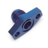 Russell Performance -10 AN Blue Oil Drain to Male Fitting (Includes Viton O-ring) thumbnail 1