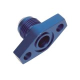 Russell Performance -10 AN Blue Oil Drain to Male Fitting (Includes Viton O-ring) thumbnail 2