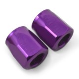Russell Performance 2-Piece -6 AN Anodized Full Flow Swivel Hose End Sockets (Qty 2) - Purple thumbnail 7