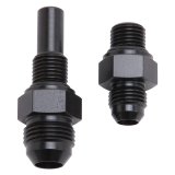 Russell Performance -6 AN to 4L80 Transmission Ports Adapter Fittings (Qty 2) - Black Zinc thumbnail 4