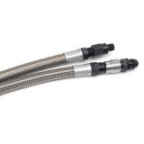 Russell Performance -6 AN to 4L80 Transmission Ports Adapter Fittings (Qty 2) - Black Zinc thumbnail 7