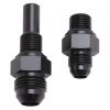 Russell Performance -6 AN to 4L80 Transmission Ports Adapter Fittings (Qty 2) - Black Zinc thumbnail 8