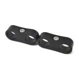Russell Hose Separator for -8 Braided Hose - Black Anodized (2 Pack) thumbnail 4