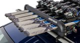 Rhino-Rack Universal Ski/Snowboard Carrier - Fits 6 Pairs of Skis or 4 Snowboards - Black thumbnail 3