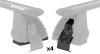 Rhino-Rack 2500 Fitting Kit - 4 Pads/4 Clamps thumbnail 3
