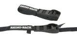 Rhino-Rack Rapid Tie Down Straps w/Buckle Protector - 3.5m/11.5ft - Pair - Black thumbnail 1