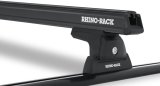 Rhino-Rack Heavy Duty 54in 2 Bar Roof Rack w/Tracks - Black thumbnail 1