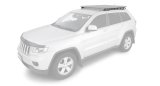 Rhino-Rack 11-21 Jeep Grand Cherokee WK2 4DR (w/ Metal Roof Rails) Backbone Mounting System - Black thumbnail 1