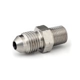 GFB 1/8in BSPT Male to -4AN Male Flare (Stainless Steel) thumbnail 1