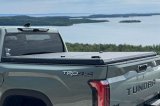 Dee Zee Guardian Tonneau Covers for 2019-2026 SIERRA 1500, SILVERADO 1500 - DZ19551 Cover, Guardian, Folding, Aluminum, Black, 5.75 ft. Truck Bed Length, Chevy, GMC, Each thumbnail 4