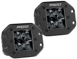 Rigid Industries D2 - Midnight Edition Flush Mount Spot Lights thumbnail 3