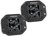 Rigid Industries D2 - Midnight Edition Flush Mount Spot Lights thumbnail 4
