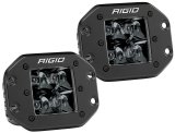 Rigid Industries D2 - Midnight Edition Flush Mount Spot Lights thumbnail 5