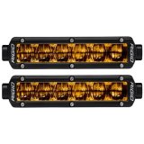 Rigid Industries 6in SR-Series Pro Dot / SAE Fog Lights (Pair) - Selective Yellow thumbnail 1