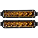 Rigid Industries 6in SR-Series Pro Dot / SAE Fog Lights (Pair) - Selective Yellow thumbnail 2